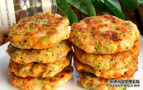 無限極美味產(chǎn)品：好吃不胖時蔬雞肉餅，0基礎一學就會