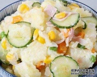 春節(jié)后可以開(kāi)始考慮減重了，日式土豆沙拉，味鮮色美低脂又飽腹