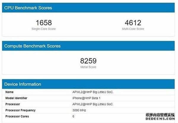 蘋果A14跑分曝光，主頻突破3GHz，搭載iPhone12或?qū)⒊蔀槠炫灆C(jī)皇