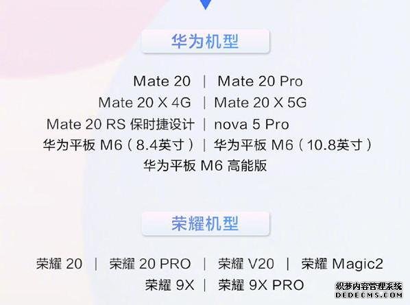 EMUI10.1系統(tǒng)來(lái)臨，華為公布升級(jí)名單，15款機(jī)型有你的嗎？