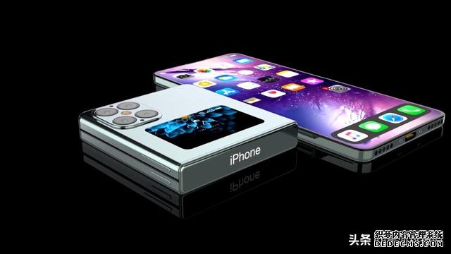 iPhone折疊屏手機曝光：上下內翻折，對標三星？