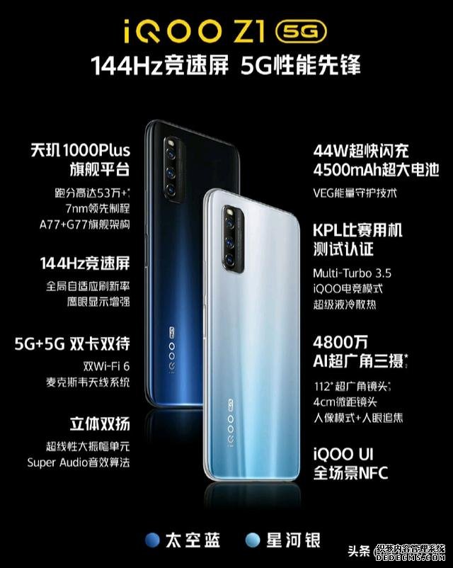 兩千元價(jià)位的王者！iQOO Z1 5G正式發(fā)布，天璣1000+加持