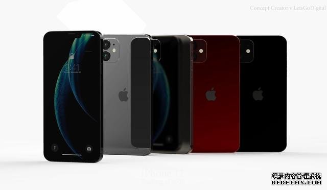 5GiPhone12渲染圖曝光，京東方屏幕+更小更薄+價(jià)格感人，11再見(jiàn)