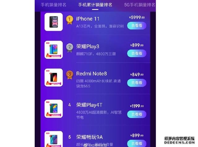 618大火的依然是iPhone 11，新iPhone SE低調(diào)降至3099元
