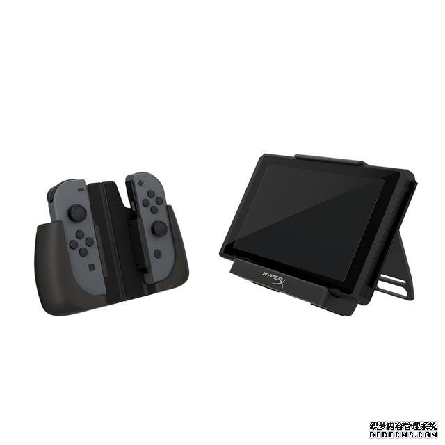 HyperX推出Switch充電背夾Charge Play Clutch:續(xù)航翻倍可當(dāng)支架
