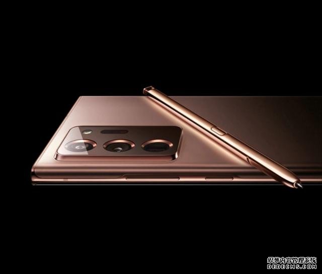 三星官方曝光Galaxy Note 20 Ultra：古銅色，三攝像頭設(shè)計