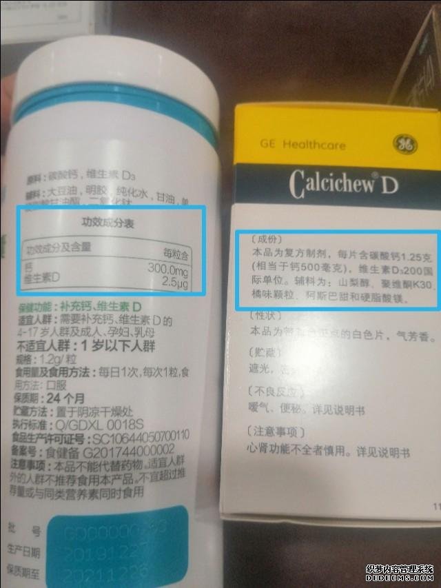 怎么選擇補鈣產(chǎn)品？看說明書就知道！