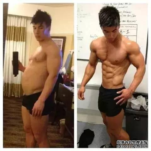 堅持健身，對一個人的改變有多大？一組對比照告訴你！