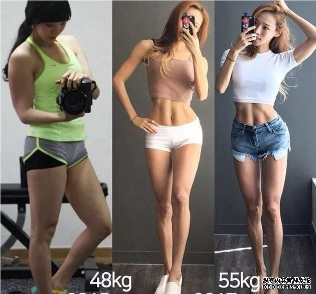 堅持健身，對一個人的改變有多大？一組對比照告訴你！