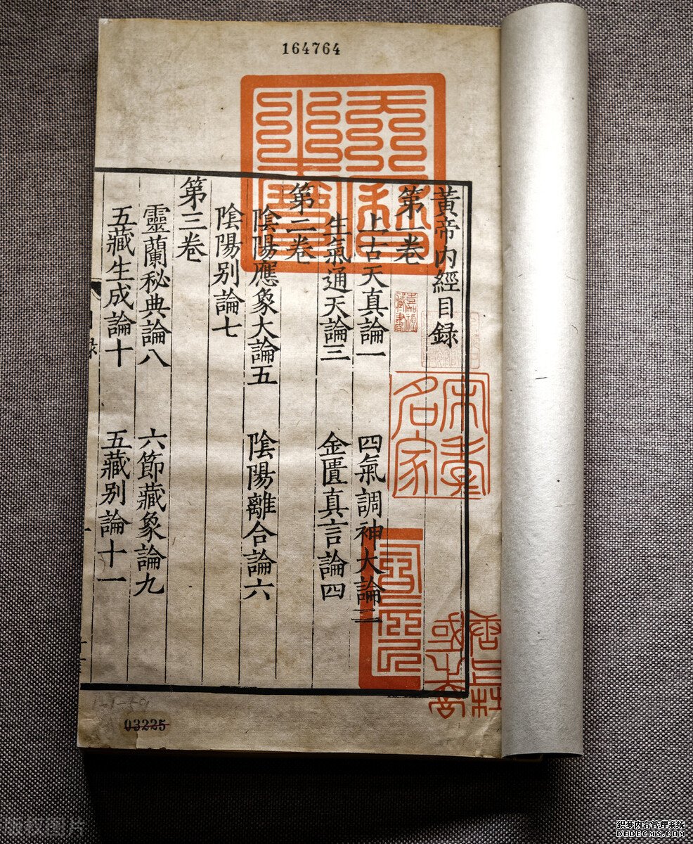 歷史冷知識(shí)征文5     從《黃帝內(nèi)經(jīng)》說開去